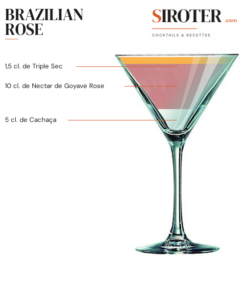 Fiche Cocktail – Brazilian Rose