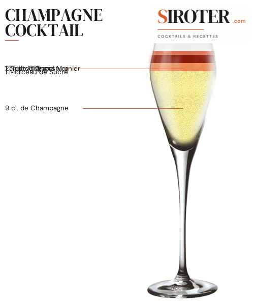 Fiche Cocktail – Champagne Cocktail