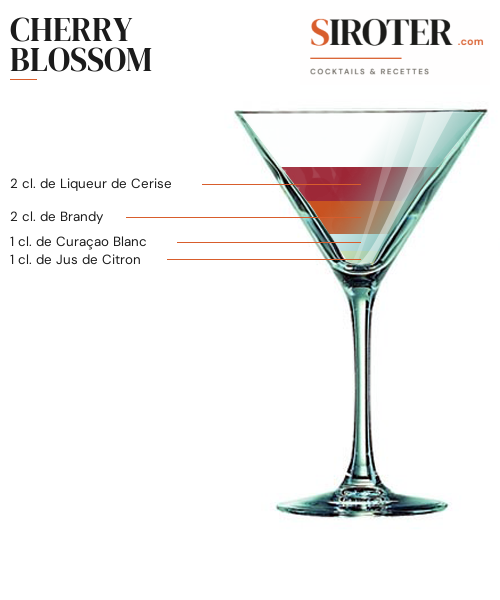 Fiche Cocktail – Cherry Blossom