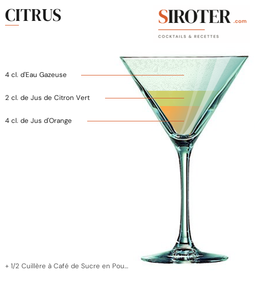 Fiche Cocktail – Citrus