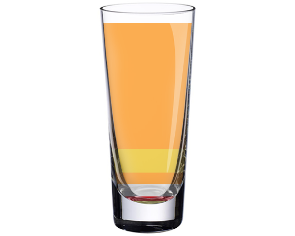 Visuel Cocktail – Coucher De Soleil Orange