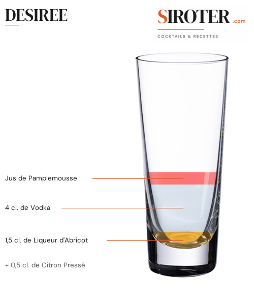 Fiche Cocktail – Desiree