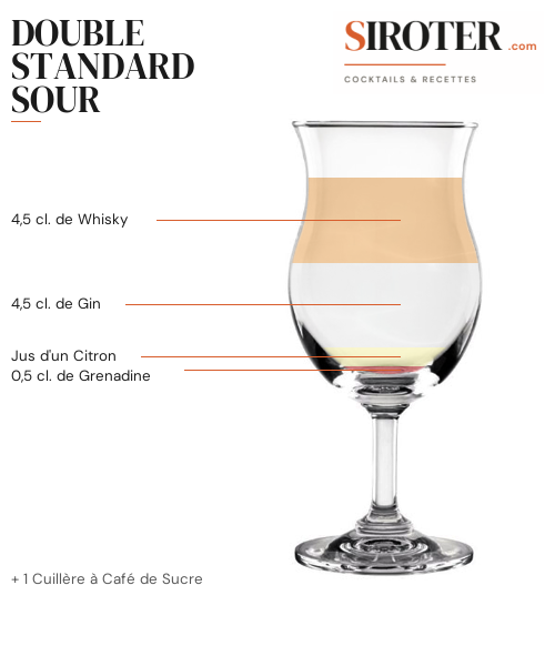 Fiche Cocktail – Double Standard Sour