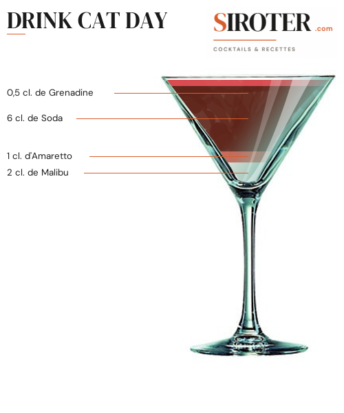 Fiche Cocktail – Drink Cat Day