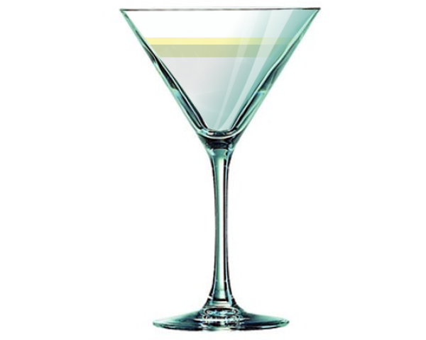 Visuel Cocktail – Dry Martini