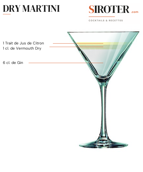 Fiche Cocktail – Dry Martini