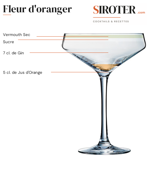 Fiche Cocktail – Fleur D&Rsquo;Oranger