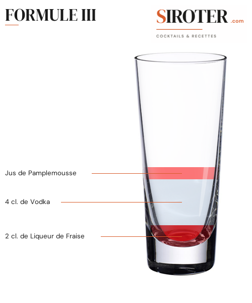 Fiche Cocktail – Formule Iii