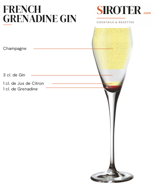 Fiche Cocktail – French Grenadine Gin
