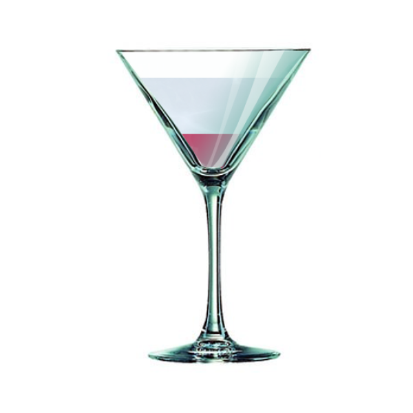 Visuel Cocktail – French Martini