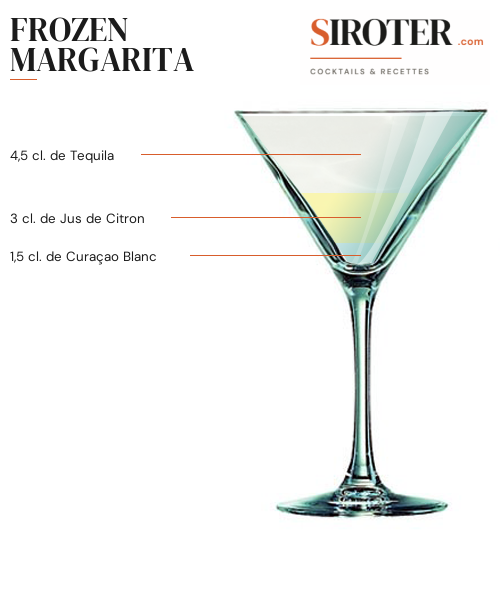 Fiche Cocktail – Frozen Margarita