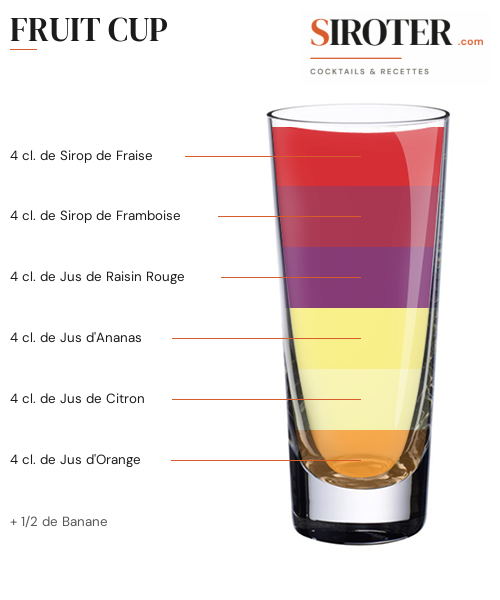 Fiche Cocktail – Fruit Cup