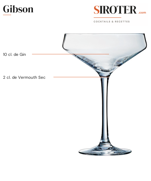 Fiche Cocktail – Gibson