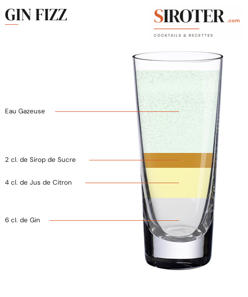 Fiche Cocktail – Gin Fizz