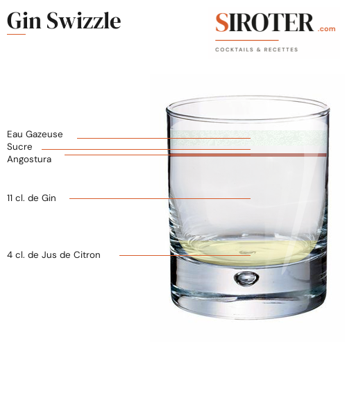 Fiche Cocktail – Gin Swizzle