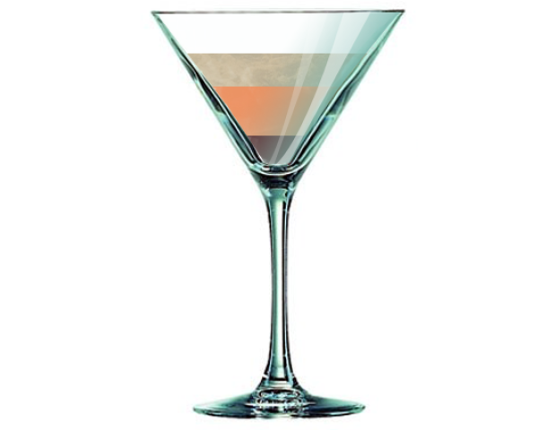 Visuel Cocktail – Golden Shaker