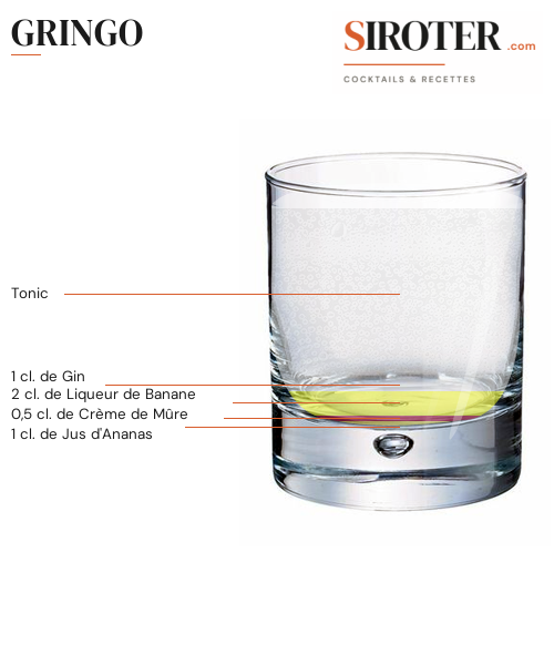 Fiche Cocktail – Gringo