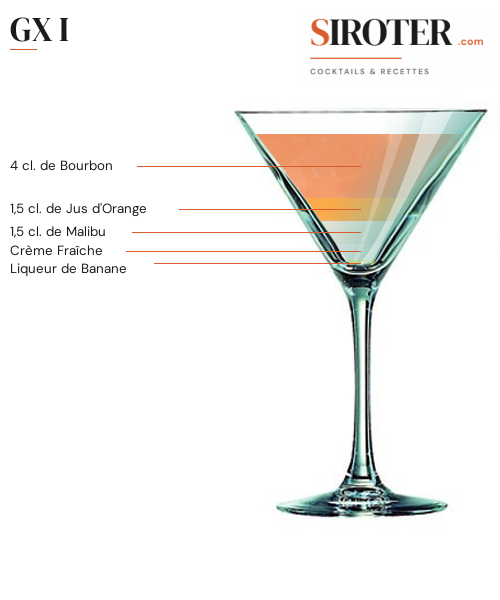 Fiche Cocktail – Gx I