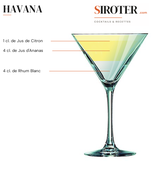 Fiche Cocktail – Havana