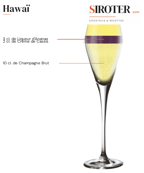 Fiche Cocktail – Hawaï