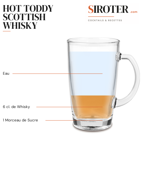 Fiche Cocktail – Hot Toddy Scottish Whisky