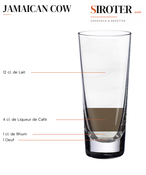 Fiche Cocktail – Jamaican Cow