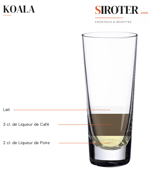 Fiche Cocktail – Koala