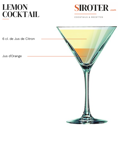 Fiche Cocktail – Lemon Cocktail