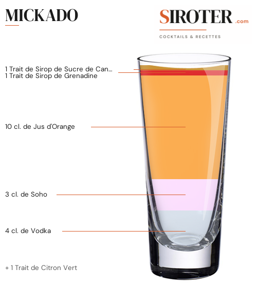 Fiche Cocktail – Mickado