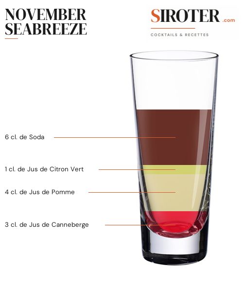 Fiche Cocktail – November Seabreeze