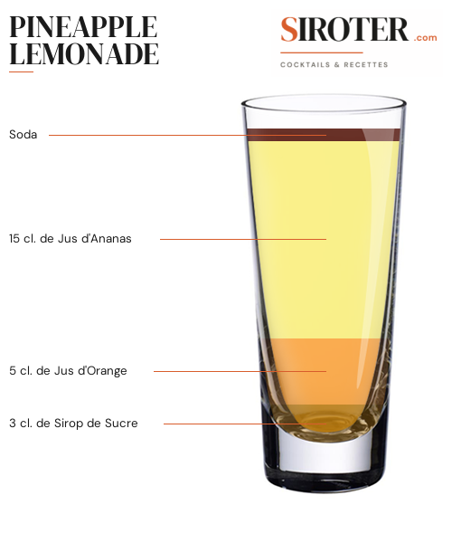 Fiche Cocktail – Pineapple Lemonade