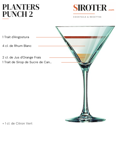 Fiche Cocktail – Planters Punch 2