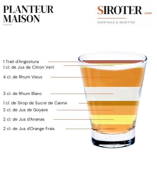 Fiche Cocktail – Planteur Maison