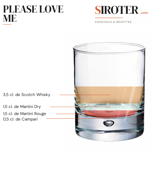 Fiche Cocktail – Please Love Me