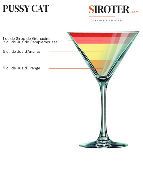 Fiche Cocktail – Pussy Cat