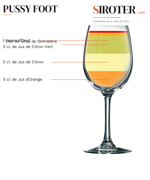 Fiche Cocktail – Pussy Foot