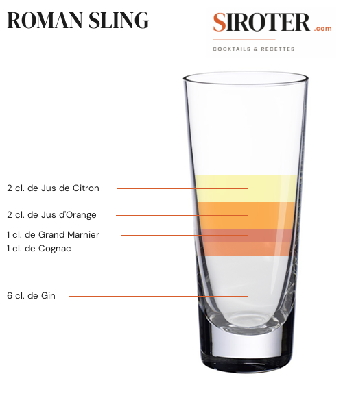 Fiche Cocktail – Roman Sling