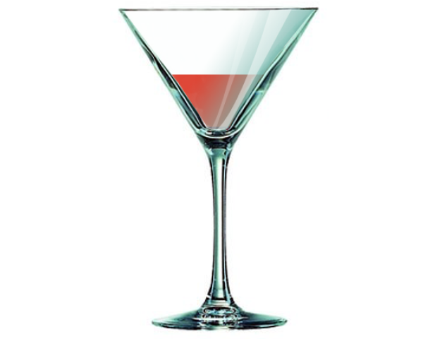 Visuel Cocktail – Rose Martini
