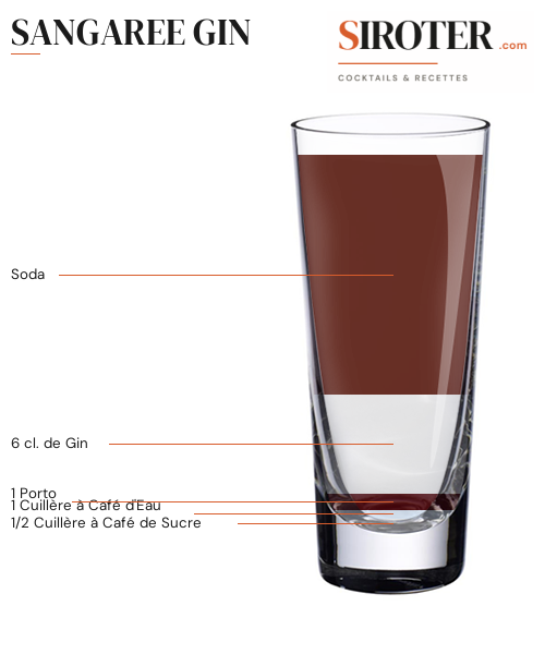 Fiche Cocktail – Sangaree Gin