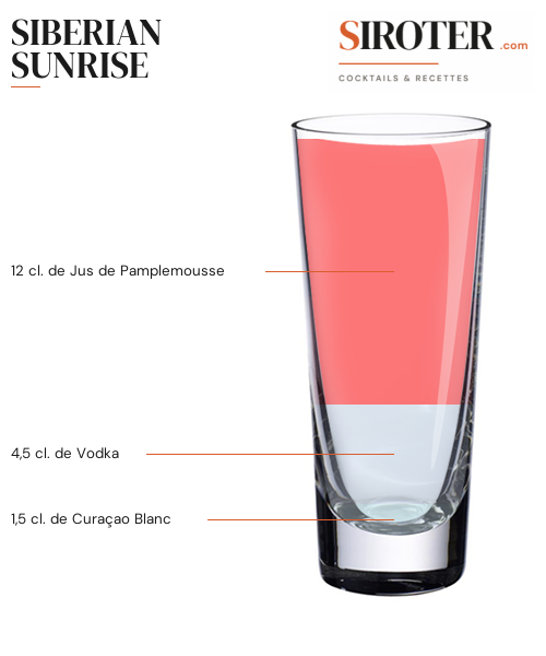 Fiche Cocktail – Siberian Sunrise