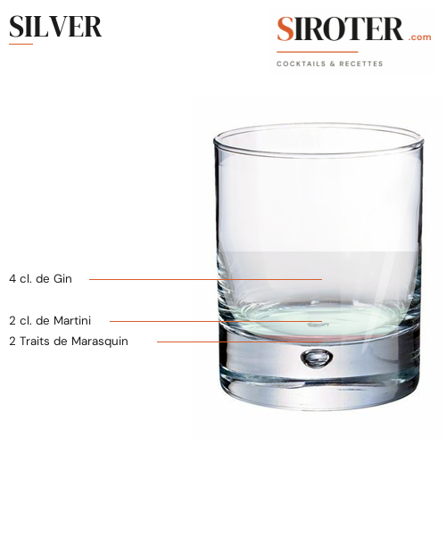 Fiche Cocktail – Silver