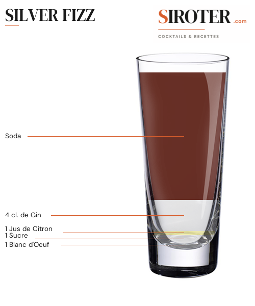 Fiche Cocktail – Silver Fizz