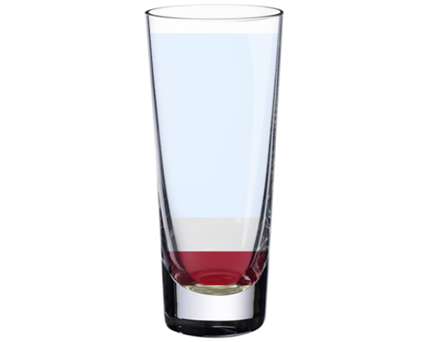Visuel Cocktail – Singapore Sling Light