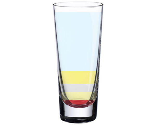 Visuel Cocktail – Singapore Sling Simple