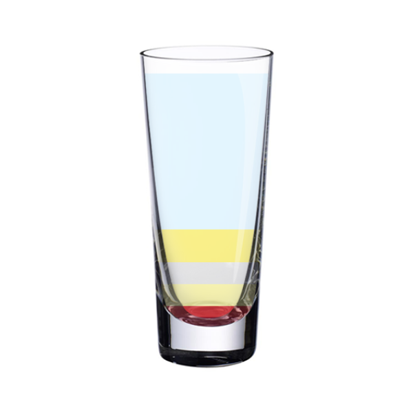 Visuel Cocktail – Singapore Sling Simple