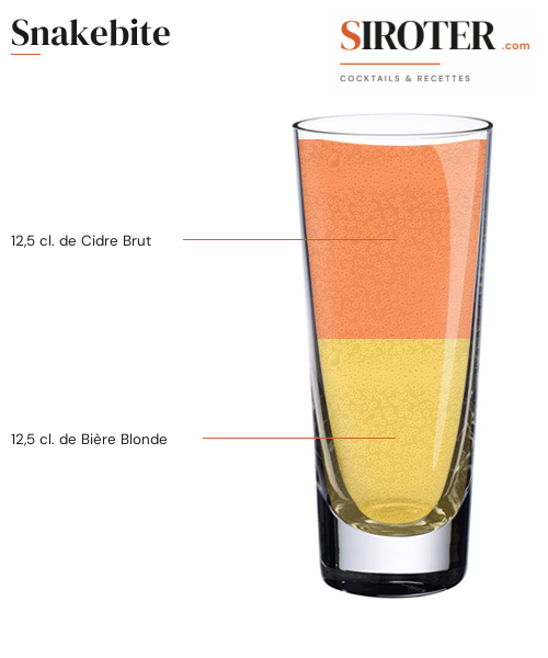 Fiche Cocktail – Snakebite