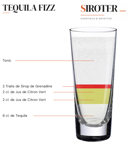Fiche Cocktail – Tequila Fizz