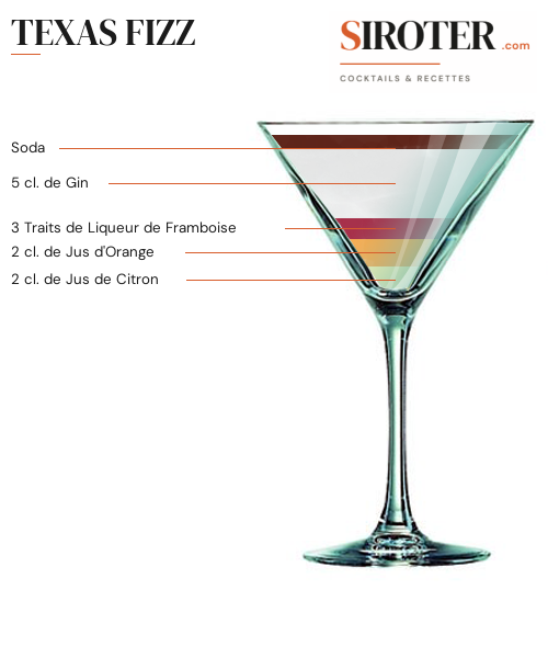 Fiche Cocktail – Texas Fizz