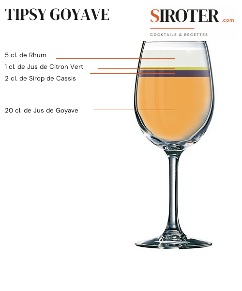 Fiche Cocktail – Tipsy Goyave