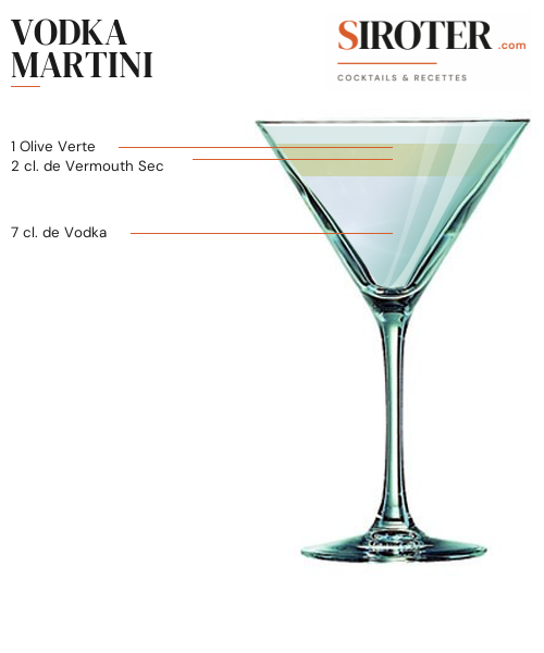 Fiche Cocktail – Vodka Martini